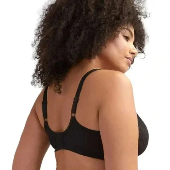 Ashley Graham Lace Mesh Bra Underwire Size 44C - Picture 2 of 3